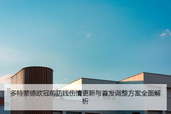 多特蒙德欧冠前防线伤情更新与首发调整方案全面解析